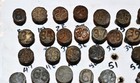 Lot Of 48 Railroad Date Nails --all Different Dates--variation Of X Nails