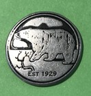 Rare   Discontinued  Classic Grand Teton National Park Bear Token