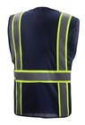 Navy Two Tones Safety Vest  with Multi-pocket Tool