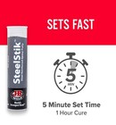 J-b Weld 8267 Steelstik Steel Reinforced Epoxy Putty Stick - 2 Oz 