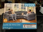 Intel Inflatable Corner Living Room Neutral Sectional Sofa 