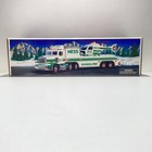 1995 Hess Toy Truck And Helicopter In Original Box