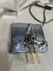 Used Bencher By-2 Chrome Morse Code Iambic Telegraph Cw Paddle Key Keyer By2