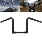 Motorcycle Fat Handlebar 10  12  14  Rise Ape Hanger For Harley Softail Dyna