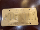 C  1960 New Jersey License Plate