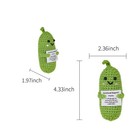 Letken Encouragement Pickle Plush Toys 4 3 Inches  Emotional Support 