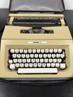 Vintage 1975 Olivetti Lettera 25 Typewriter W  Leather Case     Made In Mexico
