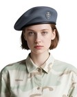 Beret Hats For Women   Beret Hat Men - Us Army Style 100  Wool Large Grey