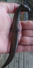 Vintage Mughal Khanjar Dagger Steel Indo Persian Knife Antique Horse Head