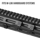 Guardtier Cgm909 Pressure Switch Cable Guides Compatible With M-lok Black