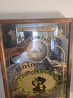 Vintage Rhine Beer  Clock Hard Wood Frame 