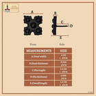 Mystic Colonial Medieval Iron Clavos Decorative Nails Cast Iron Clavos For Wood