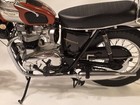 Franklin Mint 1969 Triumph Bonneville Motorcycle 1 10 Scale Diecast Model No Box