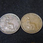 Lot Of  40  1860-1894 Victoria Great Britain Farthing Coins Vf-xf Details