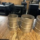 4  5  6  7  8  Stainless Steel Stove Pipe Male To Male Adapter  Coupler