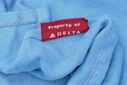 Brand New Delta Airlines Logo Lap Blue First Class Blanket  Free Shipping        