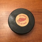 Red Berenson 1973-74 Detroit Red Wings Goal Scored Puck  173rd Career Goal