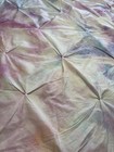 Pottery Barn Teen Tye Dye Pintuck Organic Duvet Cover Twin xl
