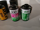Lot Of 7 Expired 35mm Film Rolls --fujifilm 200 400  Kodak 800
