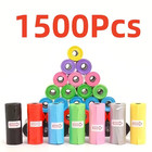 Dog Pet Waste Poop Bags Unscented Refill Rolls Pick Up Your Color   Quantity