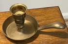 Vintage Vintage Brass Handled Candlestick Candle Holder  India