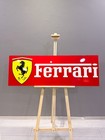 Ferrari Classic Logo     Garage Heavy Metal Sign     118    40 Cm  46 5       15 7    