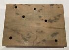 Antique Swan Hand Carved Wooden Treen Mold Butter Or Cookie Or Sugar 7   x5    Large