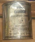 Vintage Safesport  Calcium Carbide Miners Lamp  Tin   empty     