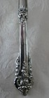 Wallace  grande Baroque  Sterling Silver Soup Ladle - 11 7 8 