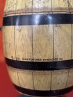 Popeye  Vintage J  Chein Tin Litho Wind-up In A Barrel 1930s