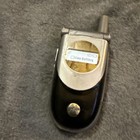 Vintage Motorola Flip Phone With Charger  T-mobile  Works 