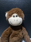 Target Brown Monkey Plush Stuffed 11  Hook   Loop Hands Soft Toy Pet Lovey 10 