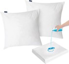 Waterproof Pillow Protector Zippered Pillow Covers Soft Pillowcases All Sizes