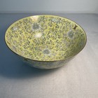 Chinese Yellow Glazed Famille Rose Porcelain Bowl 10   
