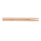 Glarry Wood Color Snare Drum 10 x6  With Drumstick Strap