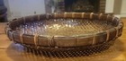 Rattan Winnowing Basket 11    Bowl Woven Bamboo Rice Decor Centerpiece