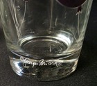 Vintage Georges Briard Ballon Highball Glasses Mcm Purple peached Signed