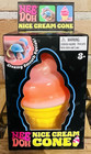 New   Needoh Nice Cream Cone Stress  Squish Toy Squeeze Nee Doh