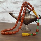Islamic  Prayer  Bakalite  Amber Rosary 12 5x8 8 Mm 33 Beads tasbih tasbeeh