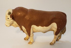 Lot 9 Cow Bull Figurine Toy Schleich Papo Texas Longhorn Fleckvieh Holstein Calf