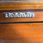 Baldwin Upright Piano 88 Keys 3 Pedals Brown Walnut Finish Wood
