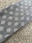 Men   s Gray Designer Floral Kurta Pakistani indian Ethnic Wear Size 44 Excellent