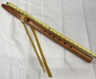 Lh Larry Helvey Native American Handcrafted Flute Key F  Aromatic Cedar 5-hole