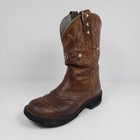 Ariat Driftwood Probaby Womens Size 7 5 B Brown Leather Western Cowboy Boots