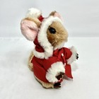 Vintage Dakin Christmas Mouse Plush 1981 Ground Nuts 7    Priscilla Hillman