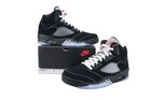 Us Men s  7-12 Jordan 5  black Metallic Reimagined  High Top Baketball Shoes