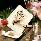 2pcs Christmas Series Badge Brooch Cute Dripping Accessories Cartoon Christmas