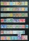 Mauritius 1858-1963 Estate Collection 141 Stamps See List And Photos Scv  522