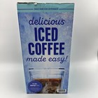 Mr Coffee Iced Coffee Maker Single Serve Black Rapid Chill Tumbler Filter New
