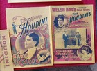Houdini Poster Lot Harry Houdini Magician Magic     Last Lot I Have